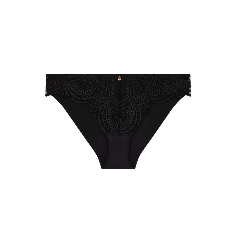 Vibes Black Brazilian Brief Black XS