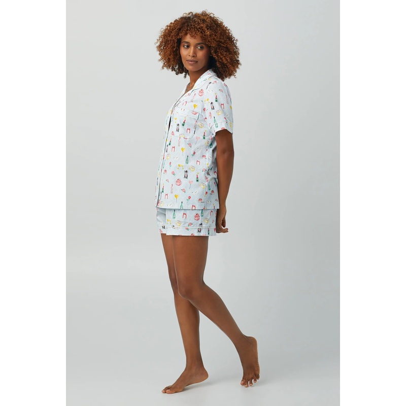 Bedhead Shortsleeve Shorty PJ Set Wedding Themes XSmall Wedding Party