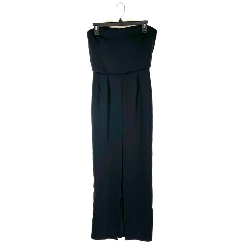 Black Sleeveless Maxi Dress – Size 4-6