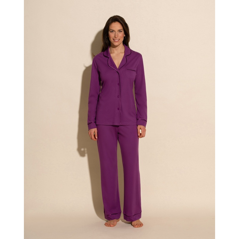 Conjunto De Pijama Con Camisa De Manga Larga Y Pantalones Swiss Beet/Swiss Beet XS