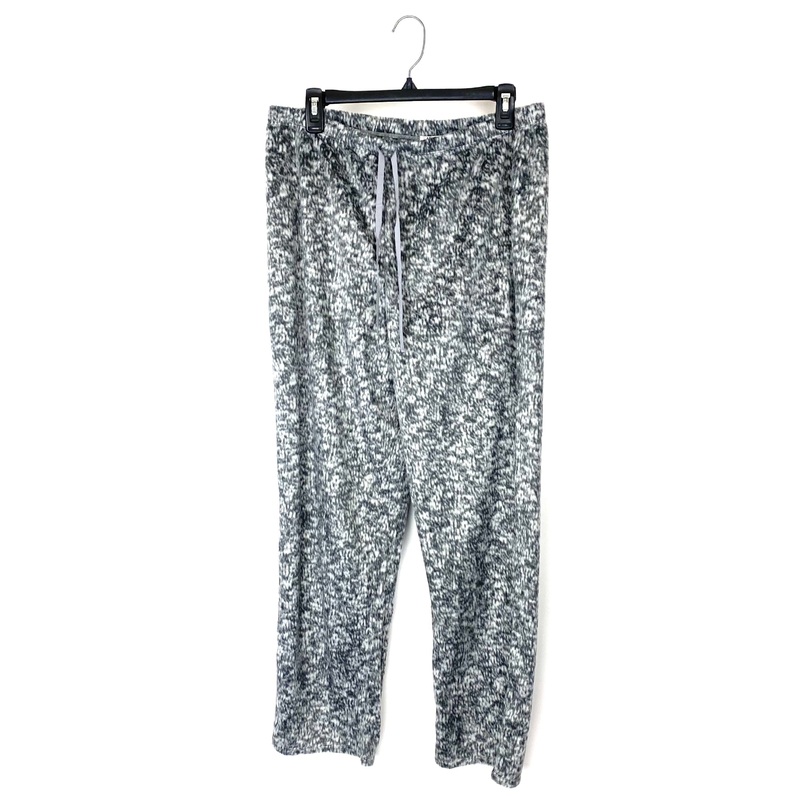Gray Printed Pajama Pants – Large
