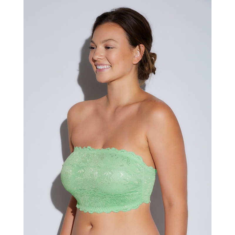Sujetador Bandeau Flirtie Curvy Ghana Green XS
