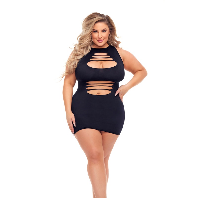 Can’t Commit Dress – Queen Size – Black