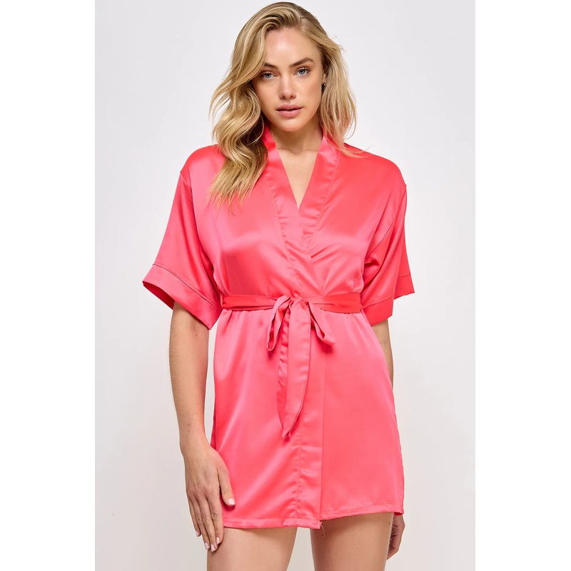 Euphrone Nyx Midnight Robe – Hot Pink Hot Pink S
