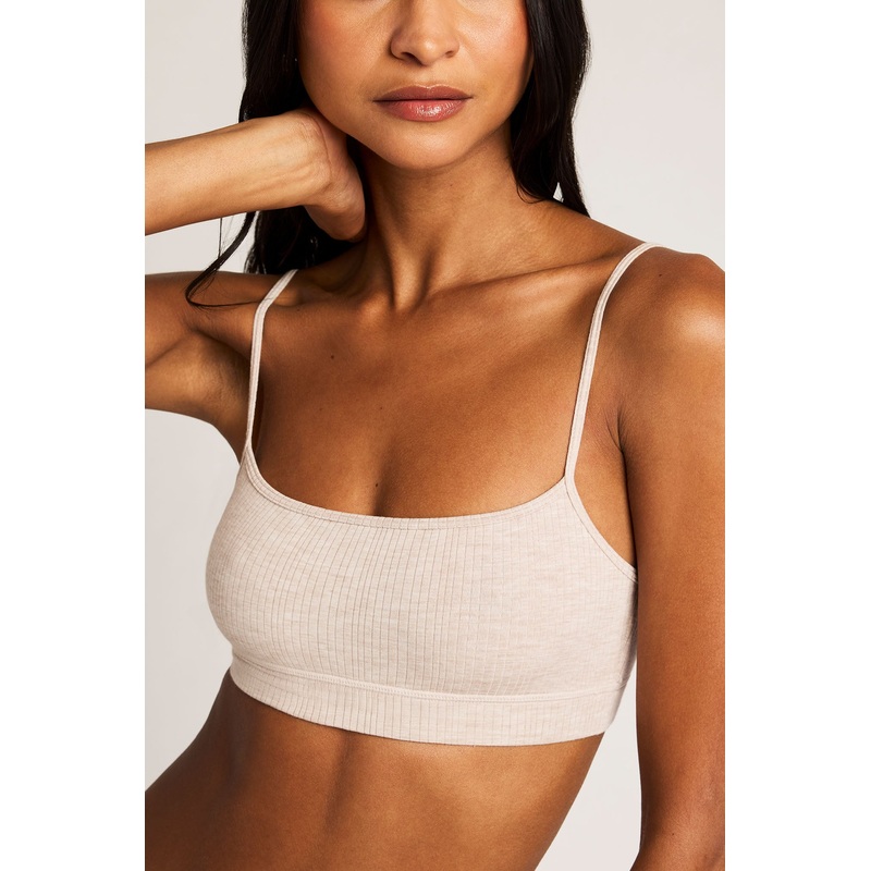 Whipped Bralette in Sand 0 Sand Single