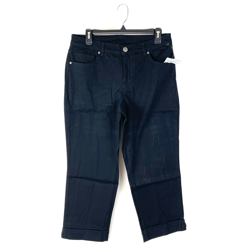 Black Mid Rise Denim Jeans – Size 8