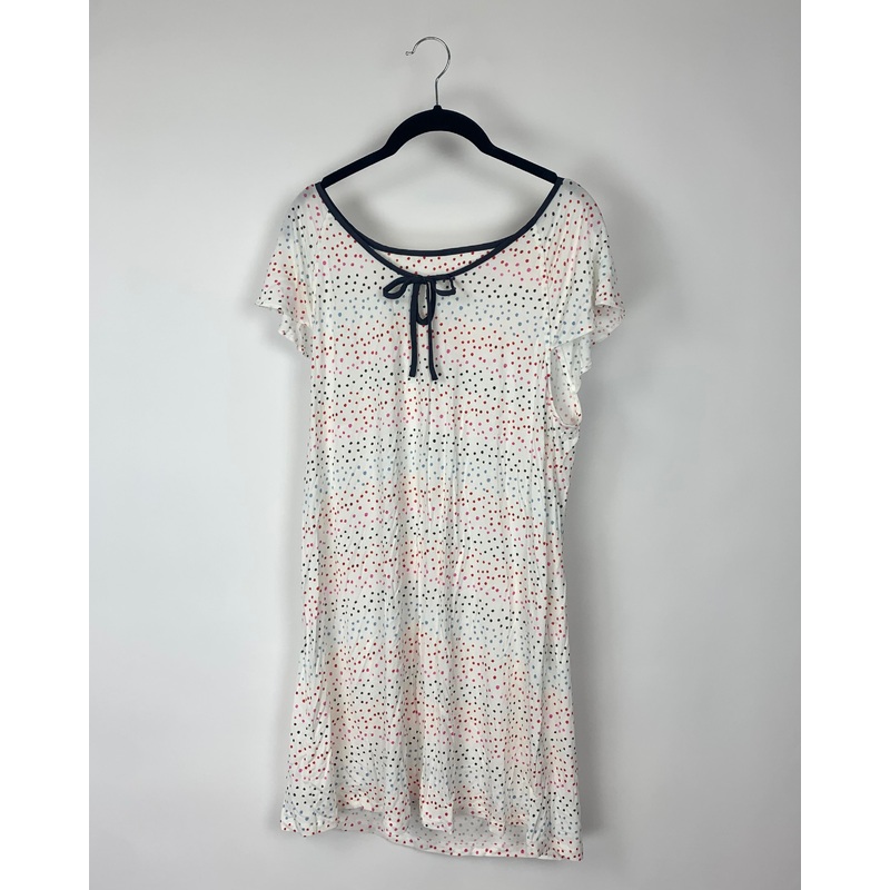 Colorful Polka Dot Nightgown – Small