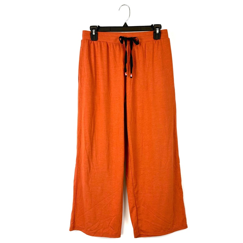 Cropped Orange Sweatpants – Small