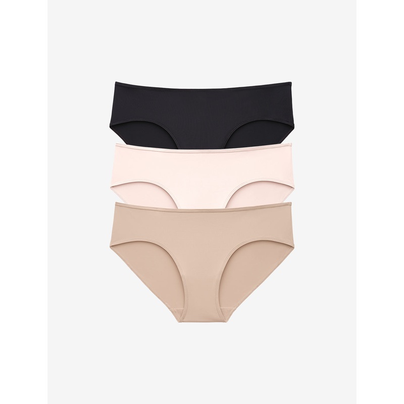 24/7 Classic Hipster – 3 Pack taupe-softpink-black XS