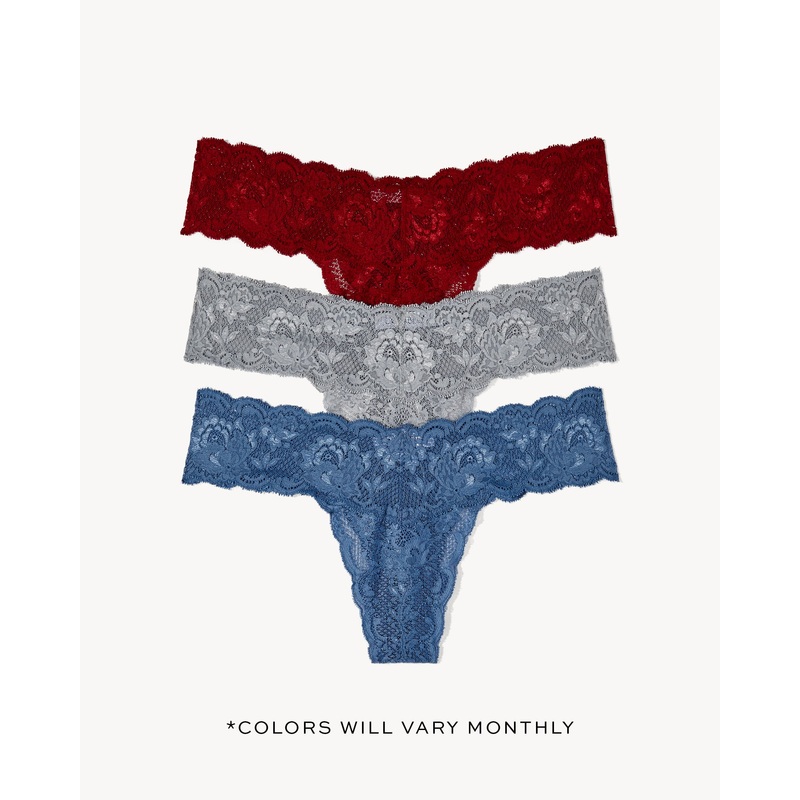 3Er-Pack Lr Tanga Various Einheitsgre