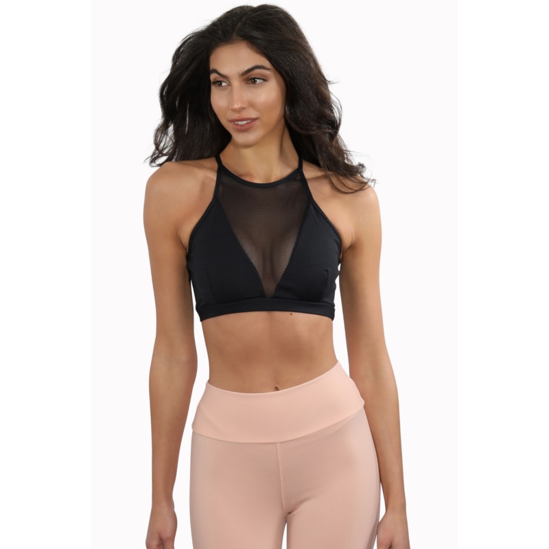ELYSE BLACK Activewear Sports Bra S