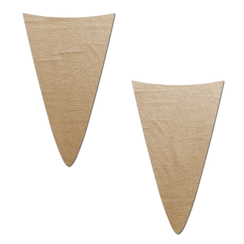 Strapless Bikini Merkins: Nude Light Mini Bikini Merkin by Pastease o/s