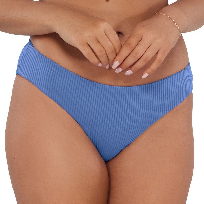 Alana Reversible Hipster – 19B – Harbor Blue Sandbar Rib BLUE XS