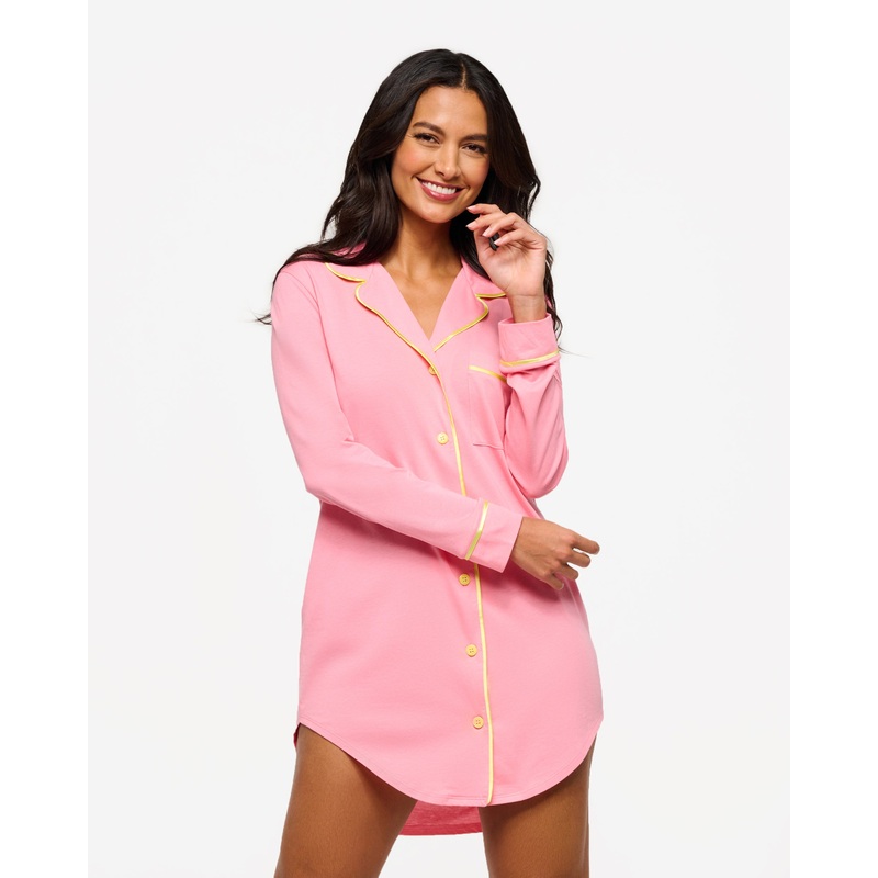 Chemise De Nuit Passiflora/Limoncello XS