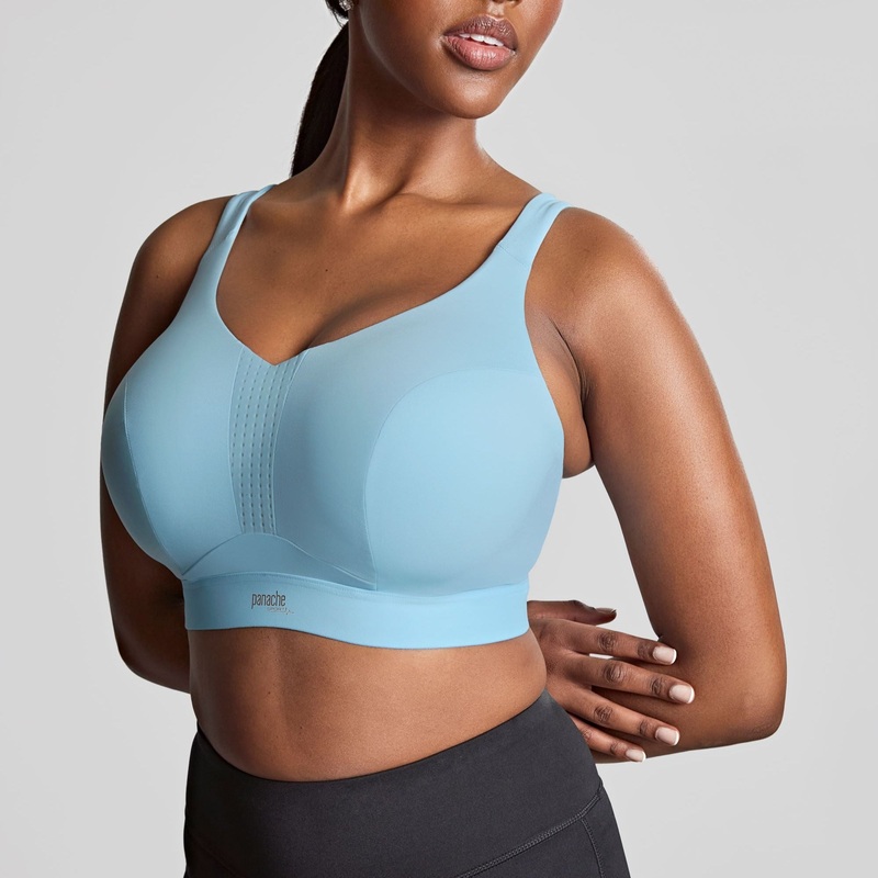 Endurance Wired Sports Bra – 5022 – Sky Blue 32 E BLUE