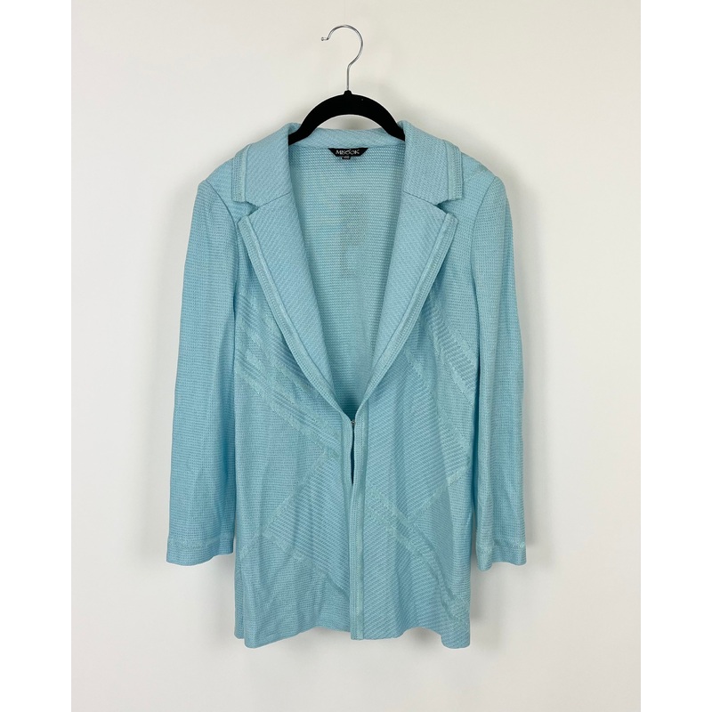 Light Blue Knit Cardigan – Size 2-4