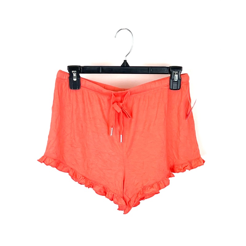 Coral Ruffle Lounge Shorts – Size 0/2