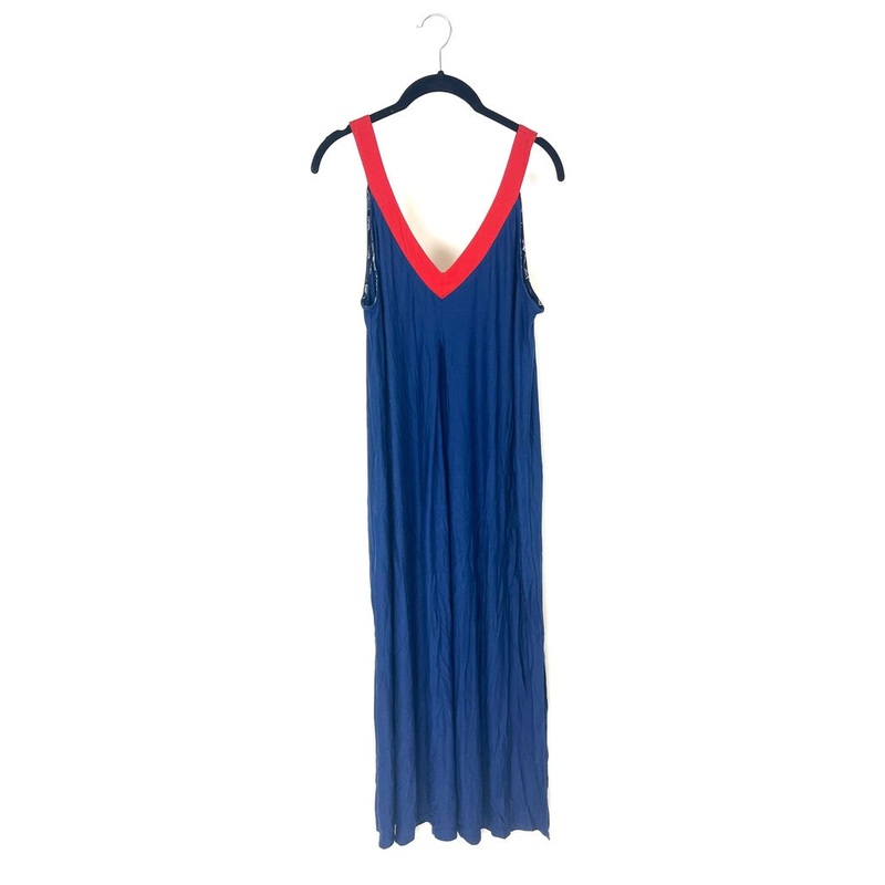Navy Blue Long Nightgown – 1X 1X