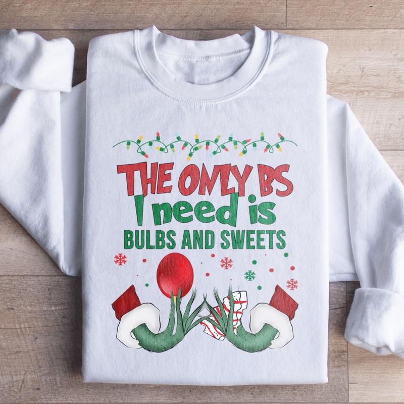 Bulbs And Sweets Sweatshirt Black S