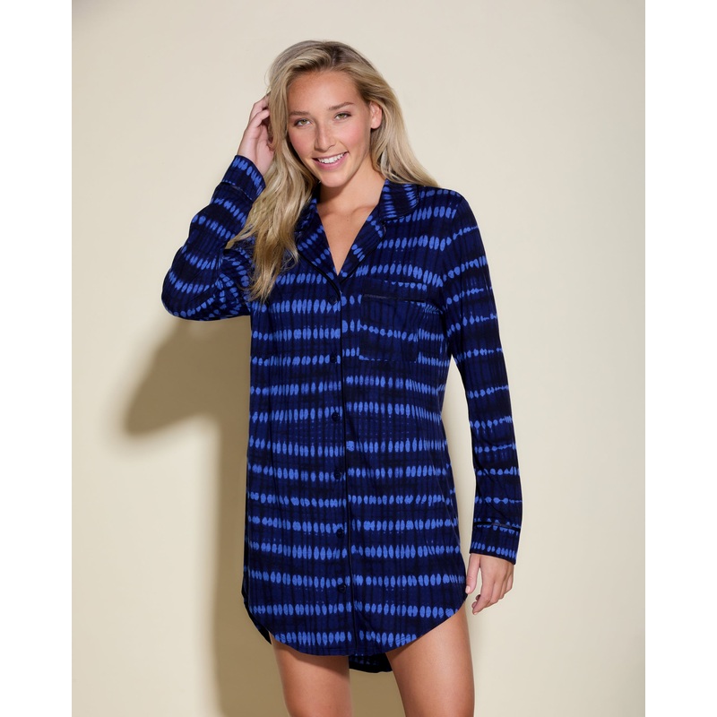 Camicia Da Notte Stampata Lola XS