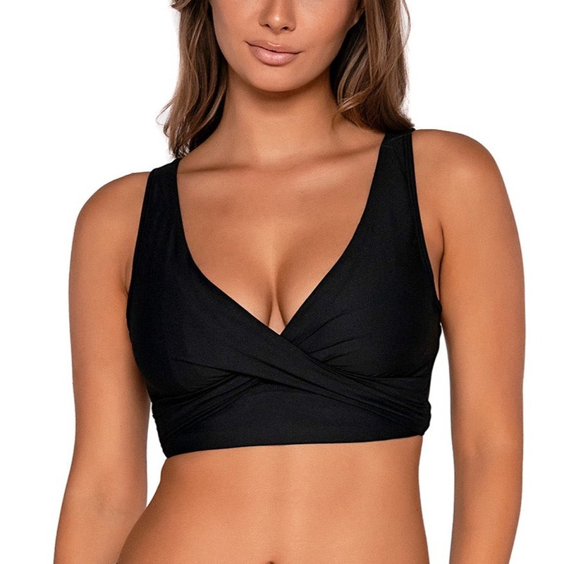 Elsie Swim Top – 523 – Black BLACK 32D