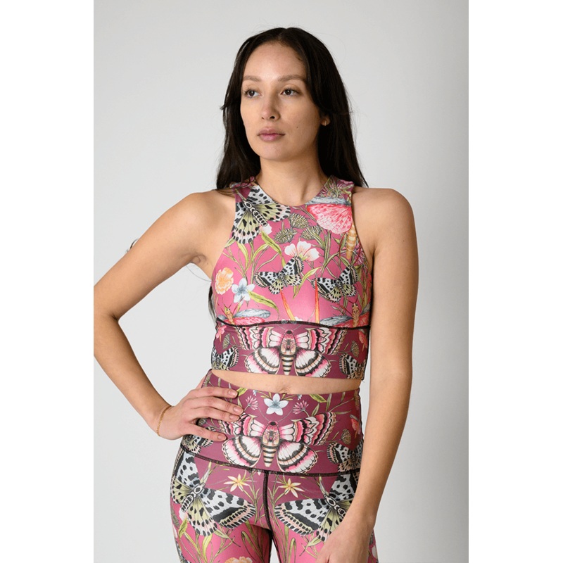 Free Range Sports Bra – Pretty In Pink XS