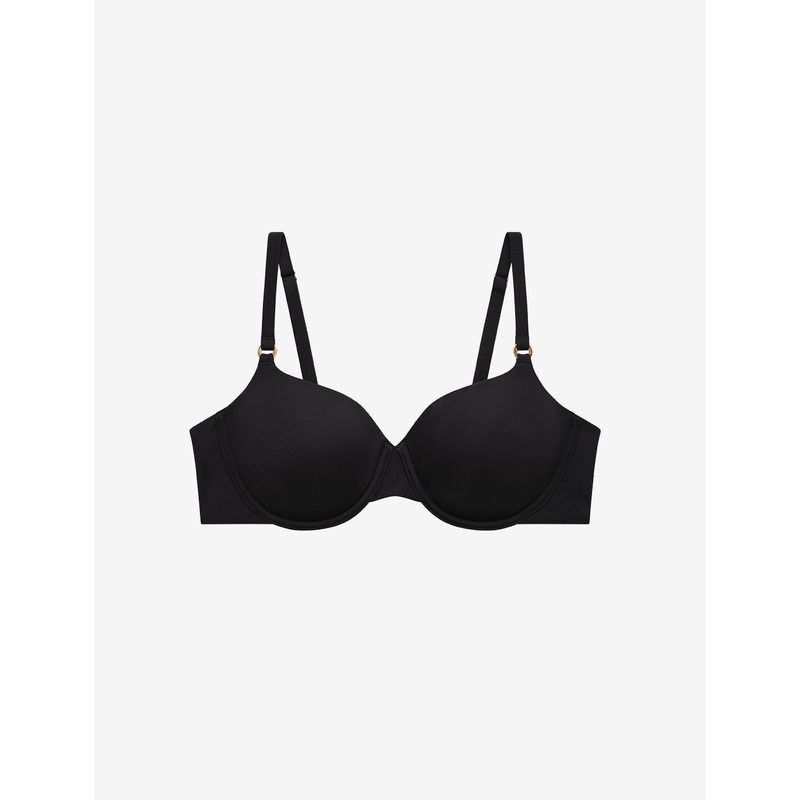 Swim Demi Cup Bikini Top black 32B