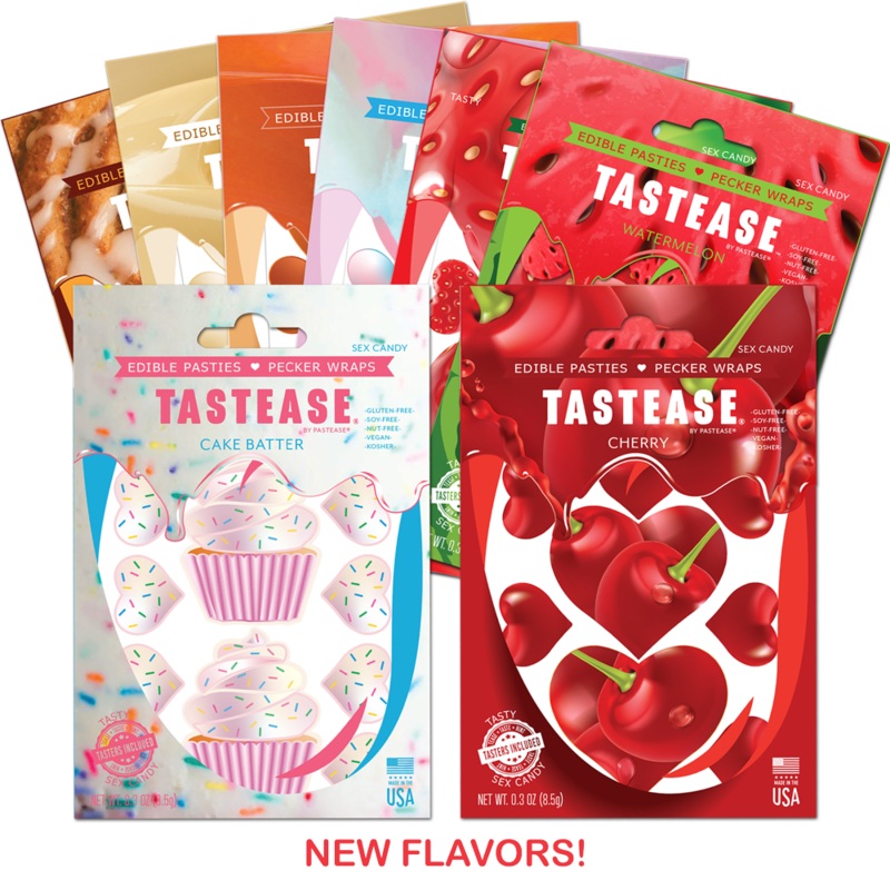 Tastease: Edible Pasties & Pecker Wraps Candy by Pastease Cotton Candy