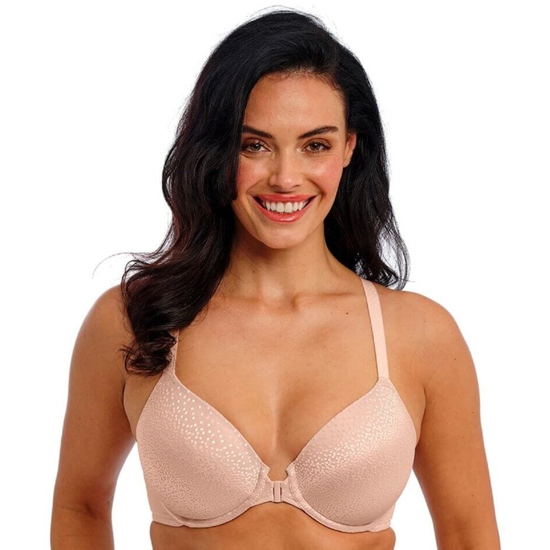 Wacoal Back Appeal Underwire Front-Closure Bra – Rose Dust 32D