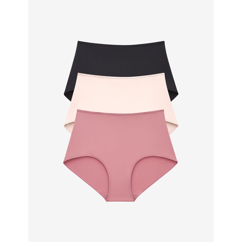 24/7 Classic Brief – 3 Pack black-softpink-blush XS