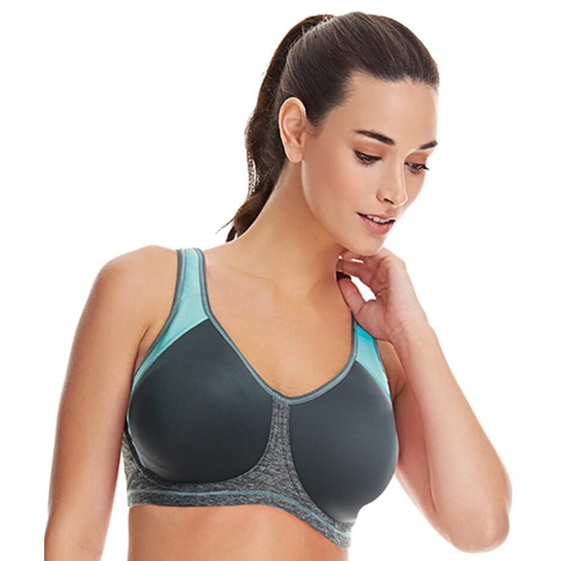 Freya Active Sonic Underwired Moulded Spacer Sports Bra – Carbon 28DD