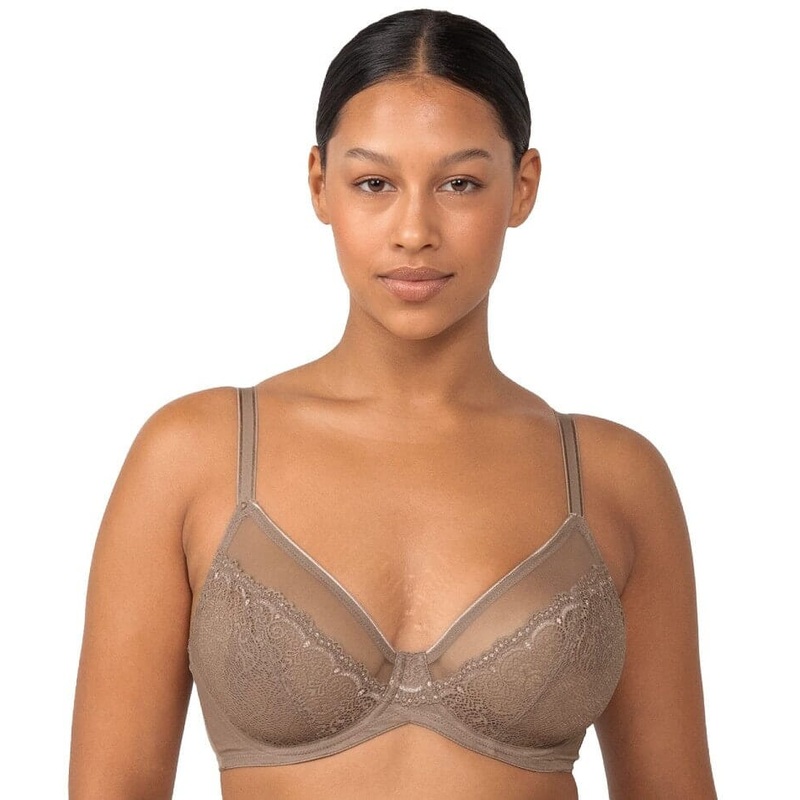 Triumph Sheer Minimizer Bra – Mocca 32D