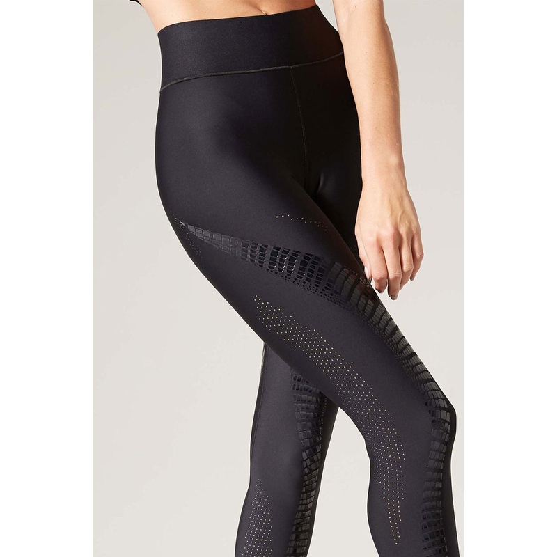 Croc Palisades Black  Ultra High Legging Nero/Transparent Lucido XS Ultra High