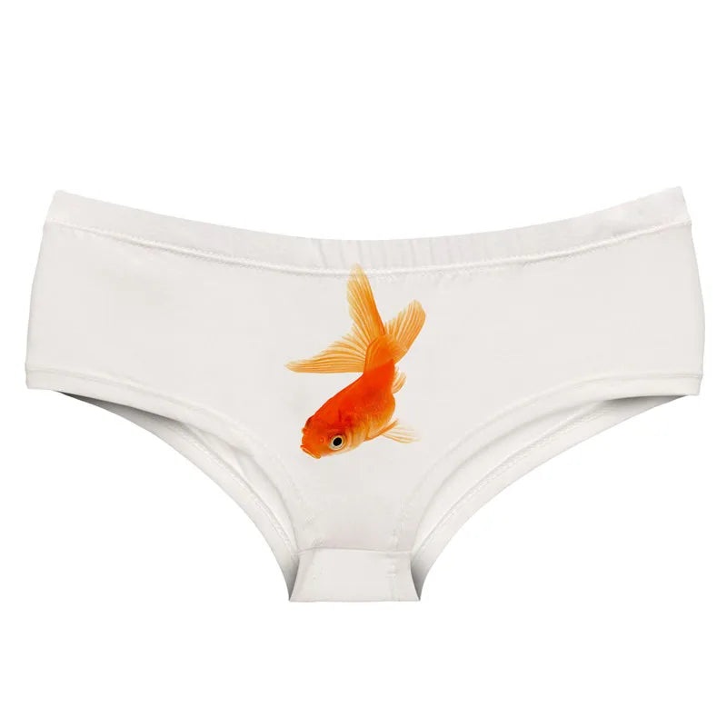 Delicate Goldfish Inside Panty One Size