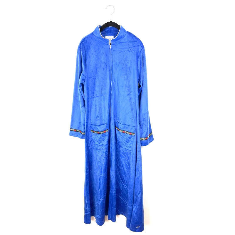Long Royal Blue Robe – Small