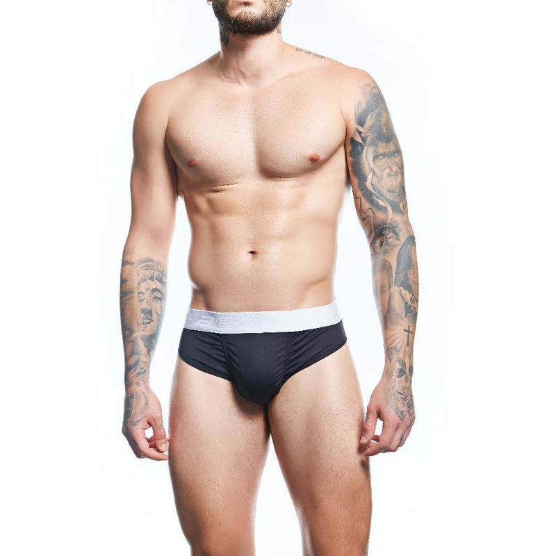 Agacio Sexy Briefs for Men AGJ043 S Black