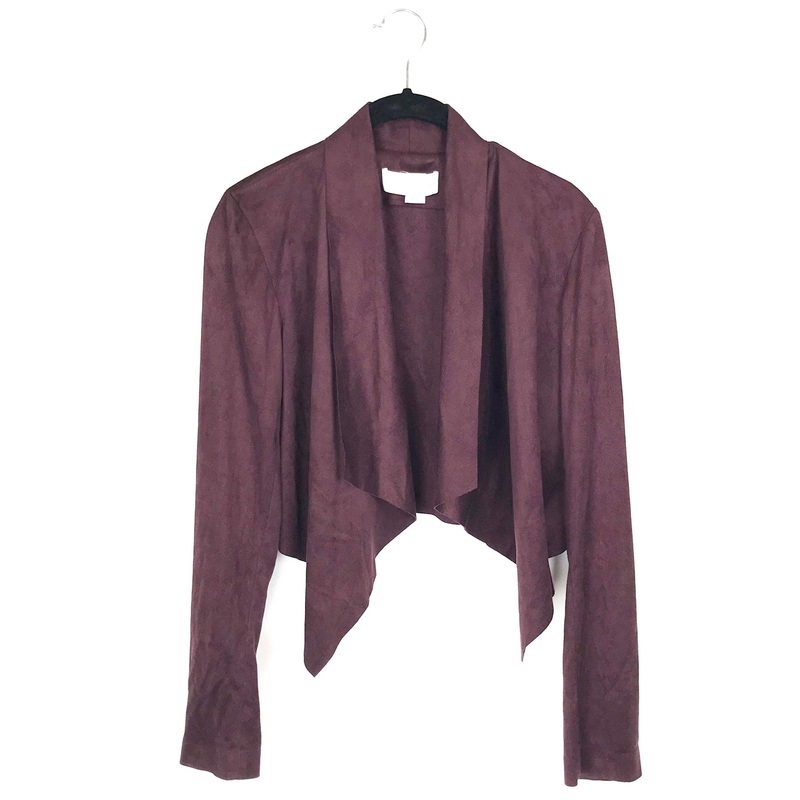 Deep Purple Cardigan – Small