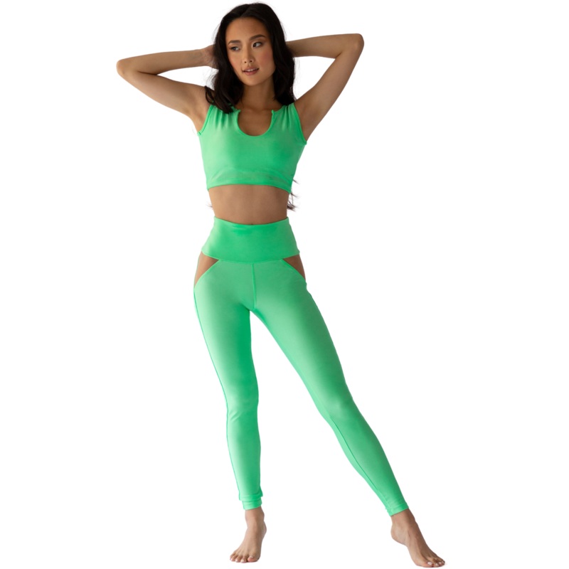 JOJO GREEN Activewear Leggings XS