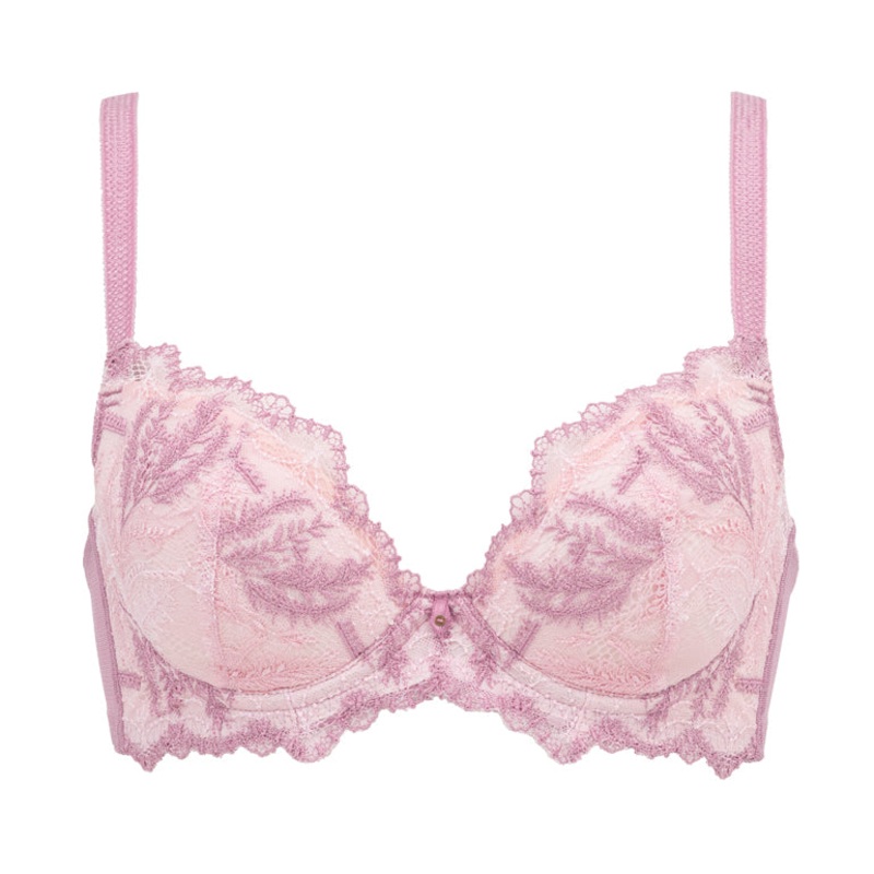 Belle Push-Up Plunge Bra 23S2 65C (US 30C) Dusty Green