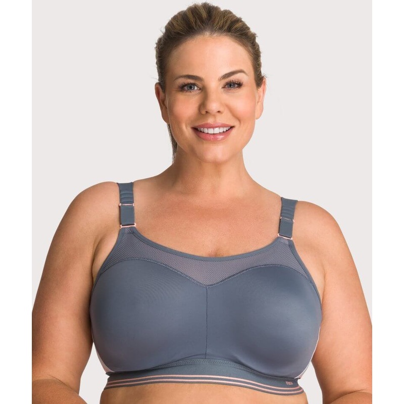 Triumph Triaction Control Lite Minimiser Sports Bra – Grey 34C