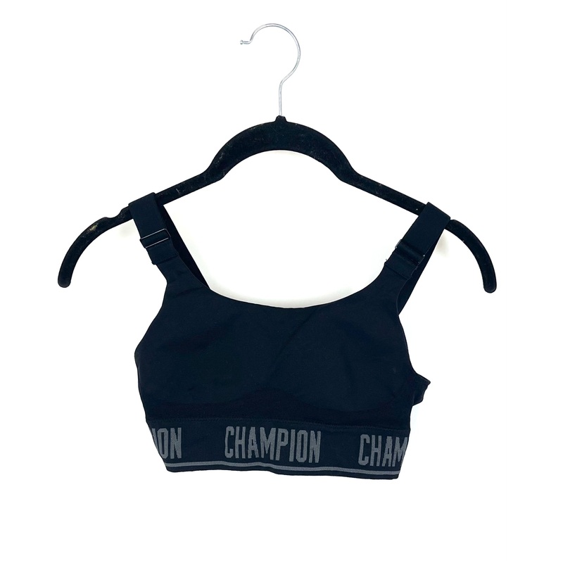 Black Adjustable Sports Bra – Size 00