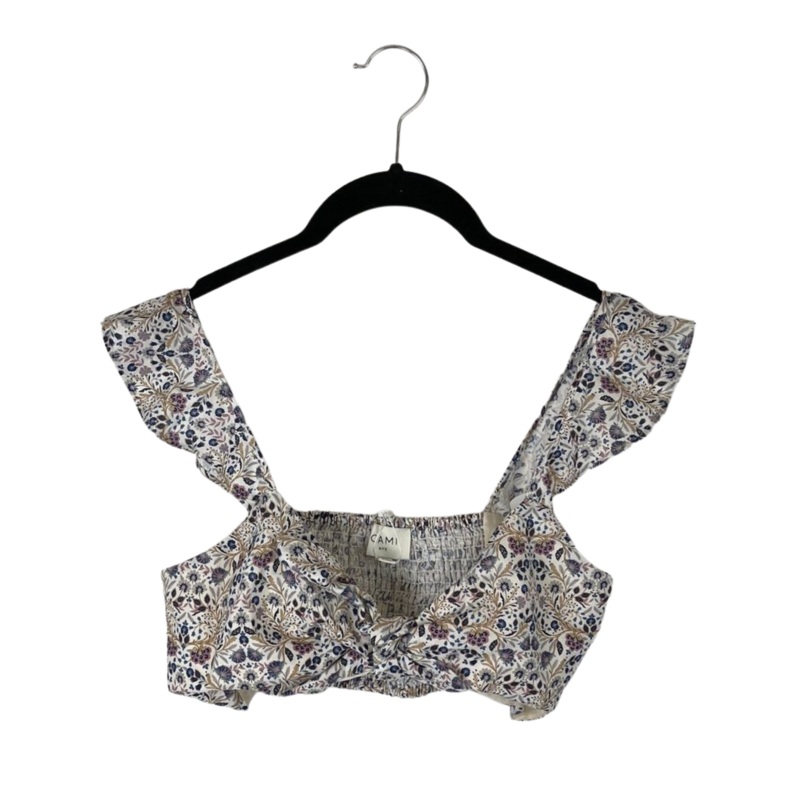 Floral Cropped Top – Size 4-6