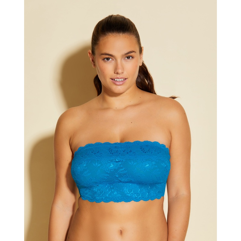 Sujetador Bandeau Flirtie Curvy Udaipur Blue XS