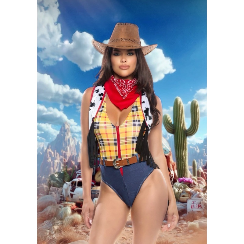 4pc Western Story Playmate Multicolor Small