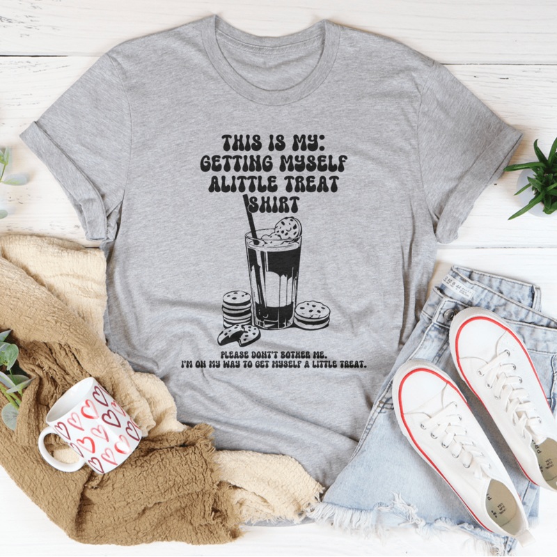 This Is My Getting Myself Alittle Shirt Tee Black Heather S