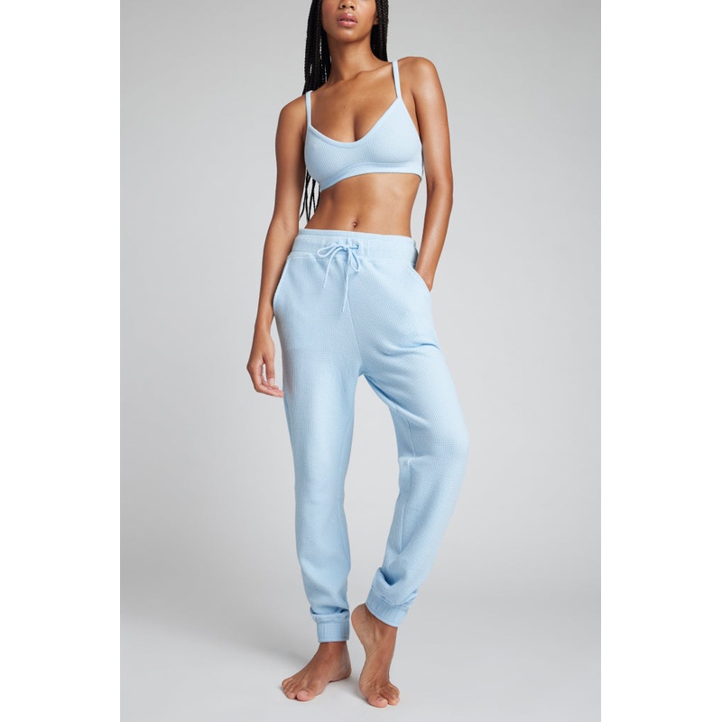 Waffle Knit Jogger in Glacier XS Glacier