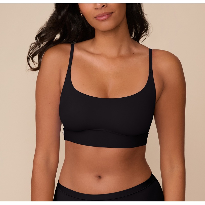 Bliss Scoop Bralette – Black Black XS