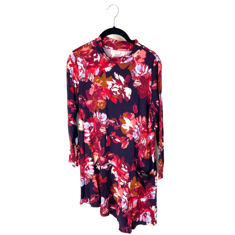 Floral Print Long Sleeve – Size 6-8