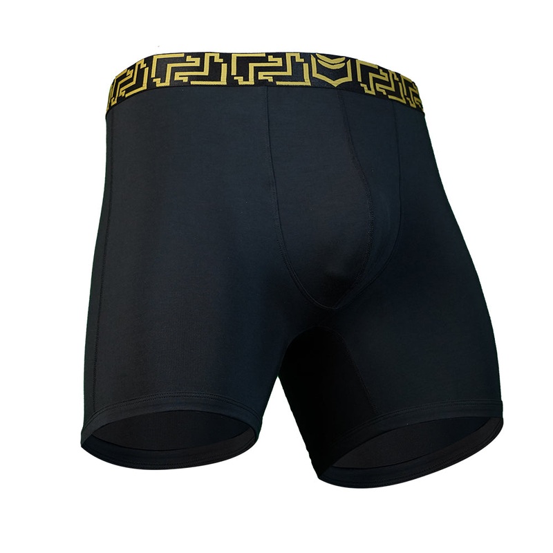 SHEATH 3.0 Men’s No Fly Single Pouch Boxer Brief BLACK & GOLD XS 24-26″