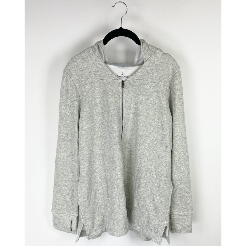 Grey Zip Up Jacket – Extra Small, Small Extra Small